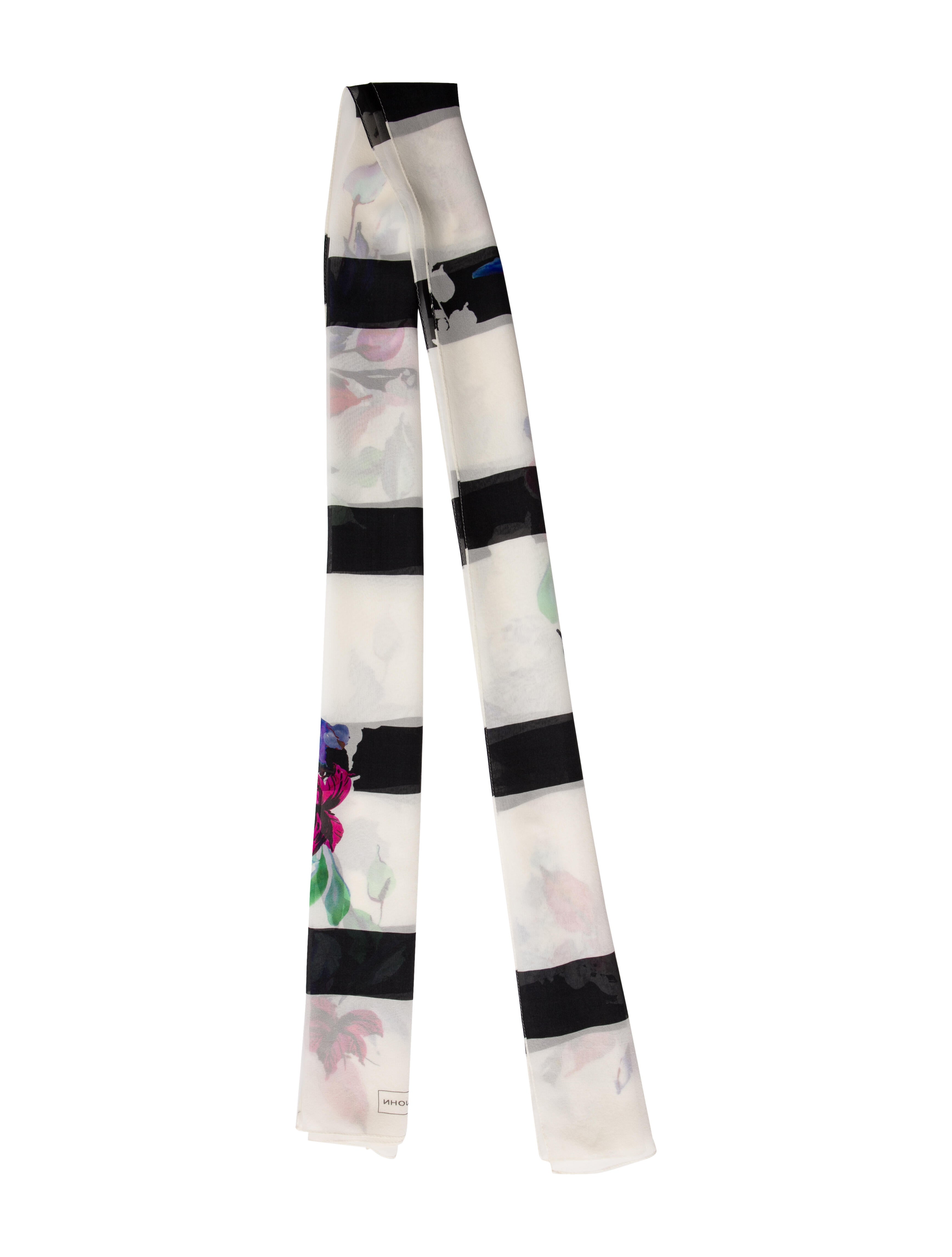 St. John Metal Striped Bandana